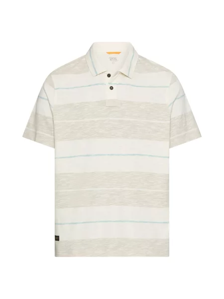 CAMEL ACTIVE Tricou kitt / nisipiu / albastru pastel alb