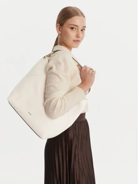 Furla Kabelka Lara M IT biela
