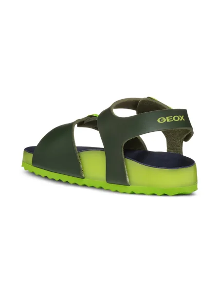 Sandały dziecięce Geox zielone