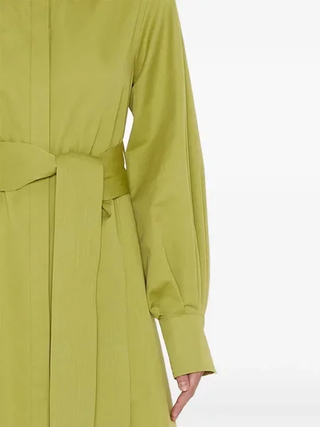 Rochie midi Joseph până la genunchi de costum verde