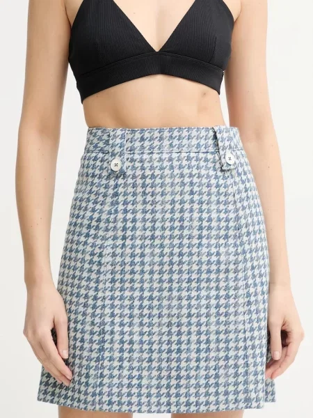 PS Paul Smith fustă bleumarin mini creion