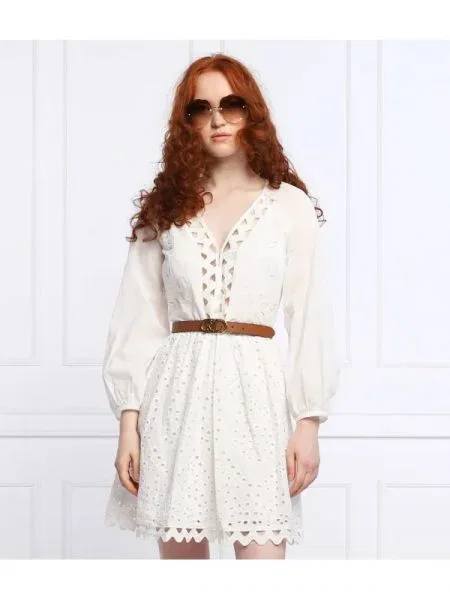 Silvian Heach Rochie PRISHI alb