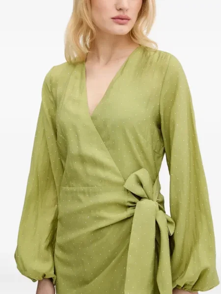 Rochie mini Never Fully Dressed de costum verde