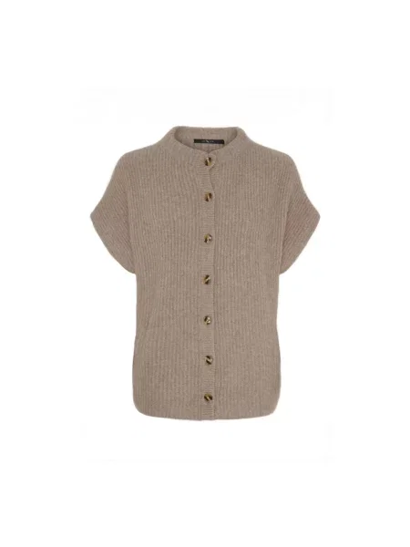 Kardigan Btfcph z kaszmiru brązowy