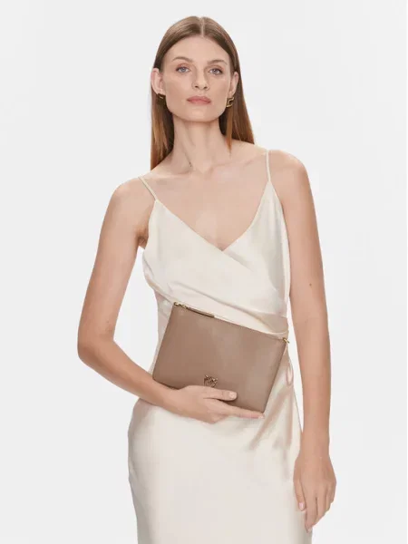 PINKO Geantă Flat Classic AI PCPL bej