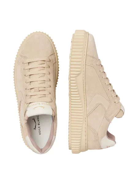 Sneakersy Voile Blanche zamszowe beżowe