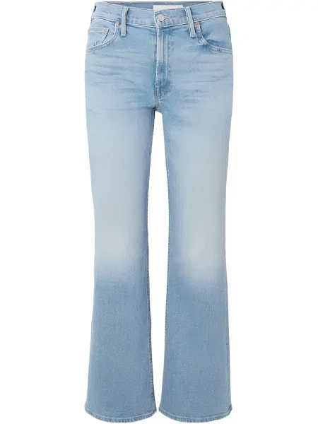 Proste jeansy Mother niebieskie