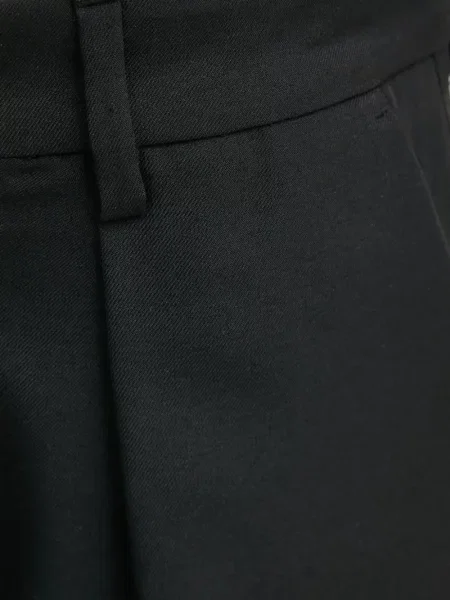 Plisované džínové šortky Versace Jeans Couture černé