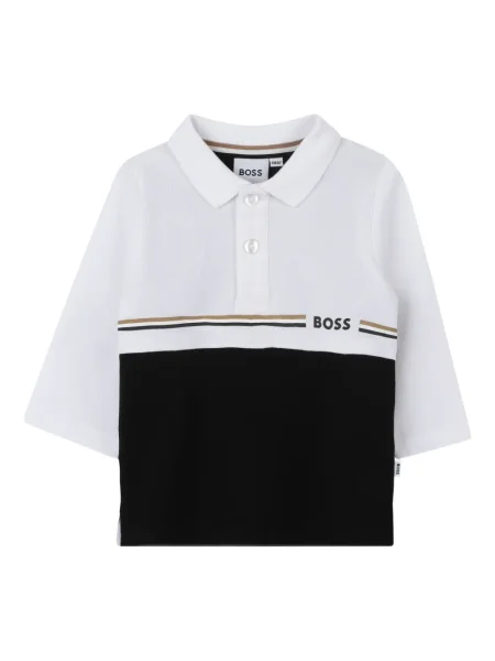 Koszulka polo dziecięca Bosswear biała