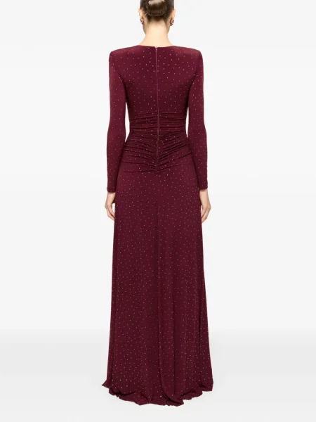 Rochie maxi Nissa de costum roșu