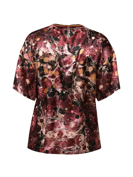 Scurt tricou Dolce & Gabbana cu imagine roșu