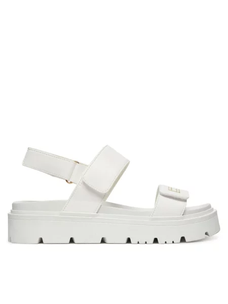 Sandály Tommy Hilfiger bílé