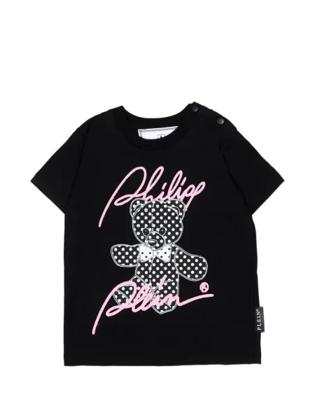 Koszulka dziecięca Philipp Plein czarna