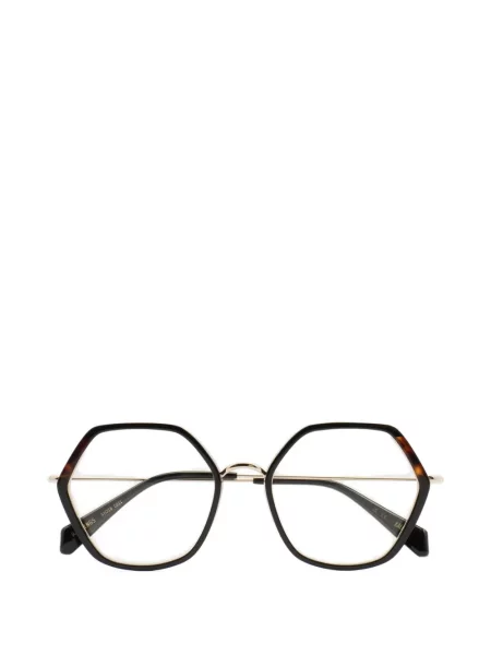Ochelari de soare Kaleos cu imprimeu geometric negru