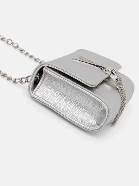 Сумка Valentino Bags серебряная