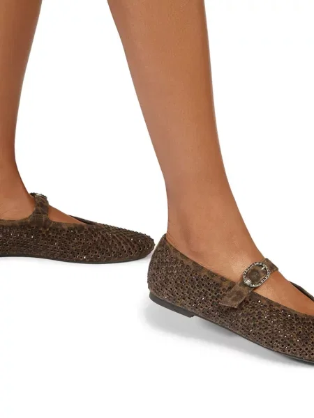 Kurt Geiger London балетки замшеві Mayfair Ballet Flat