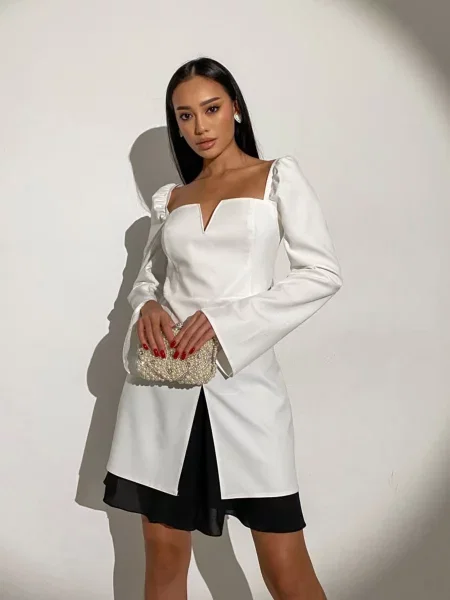 Jadone Fashion Сукня міні Suknya_Paloma_white білий