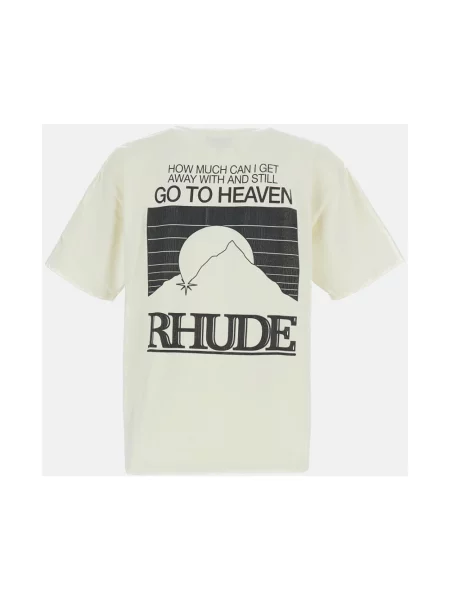 Koszulka Rhude z logo biała
