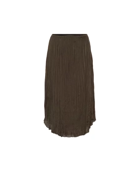 Fusta plisata Vince plisată verde