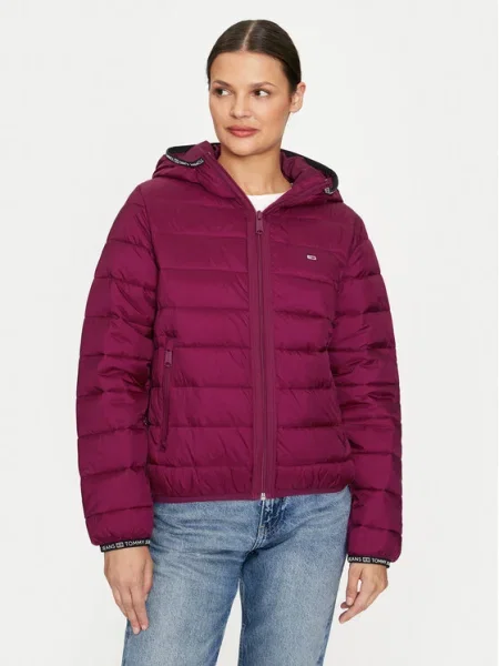 Tommy Jeans Geacă de iarnă Tape roșu