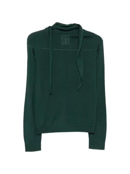 Pulover Semicouture cu legături verde