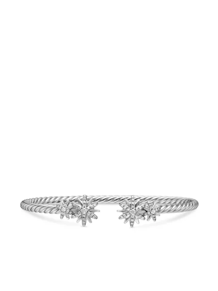 Brăţară David Yurman argintiu