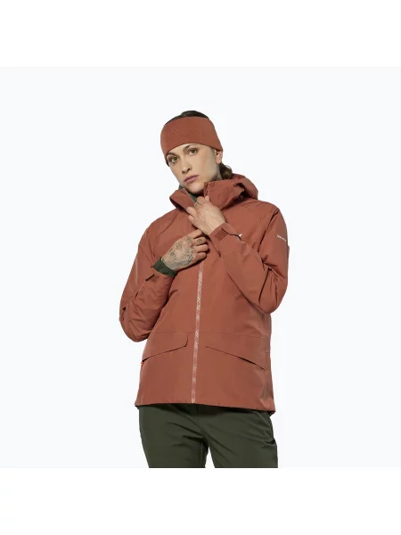 Geacă de ploaie pentru femei Salewa Puez GTX 2L EPE etruscan red roșu