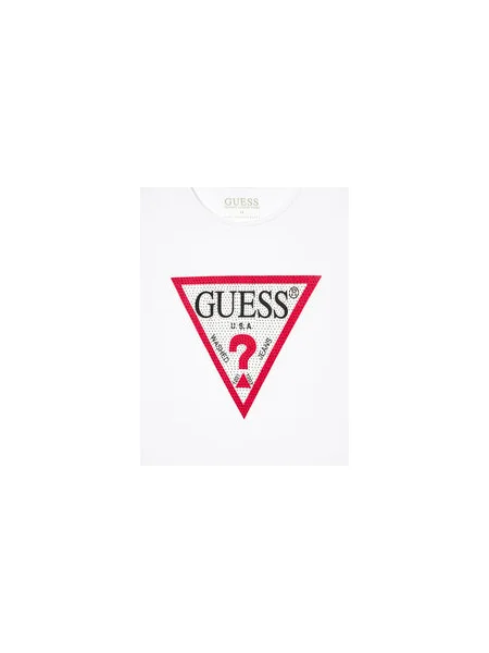Guess Póló Regular Fit fehér