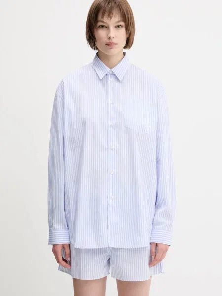 Sporty & Rich cămașă din Src Oversized cu guler clasic relaxed