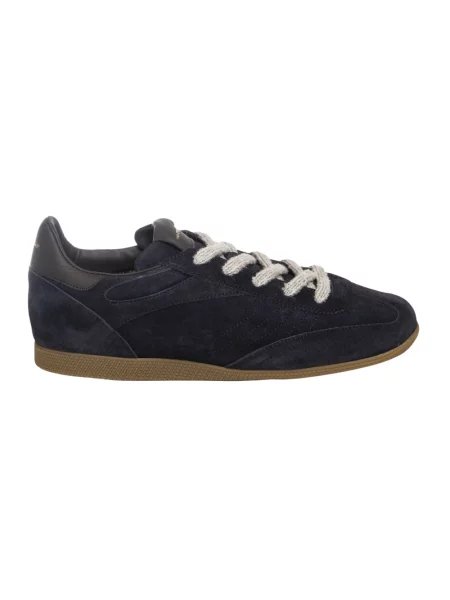 Sneakersy Ama Brand zamszowe niebieskie