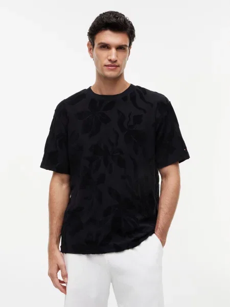 TOMMY HILFIGER Tricou negru