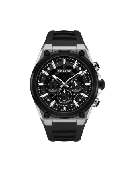 POLICE Analogové hodinky Chronograph Uros' černá