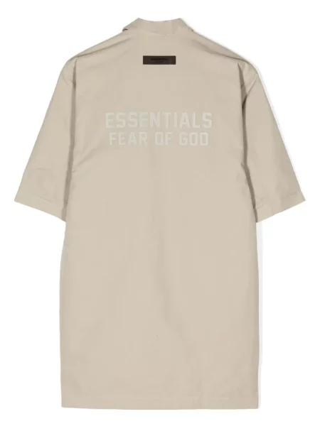Kurtka koszulowa dziecięca Fear Of God Essentials zielona