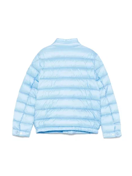 Kurtka dziecięca Moncler Enfant niebieska