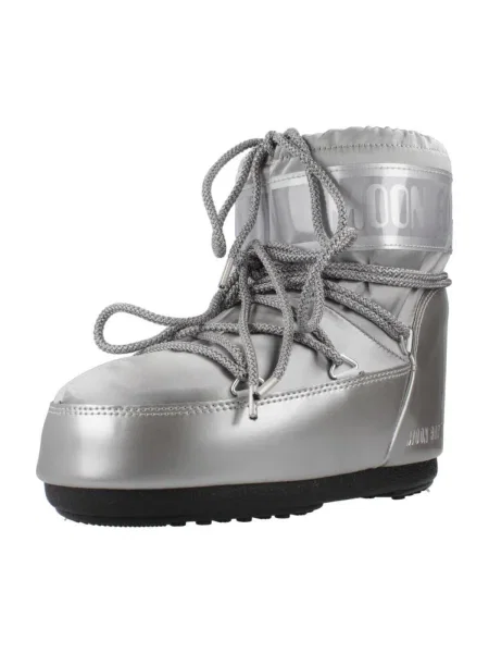 Dámske snehule Moon Boot Icon Low Glance silver sivá
