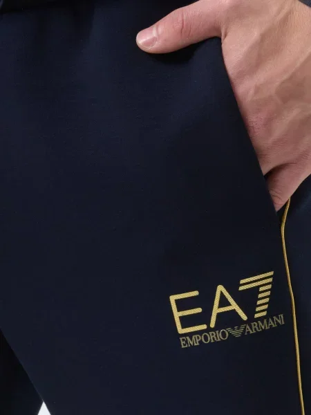 Костюмный спортивный костюм Ea7 Emporio Armani синий