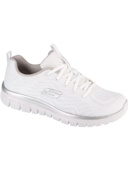 Félcipő Skechers fehér