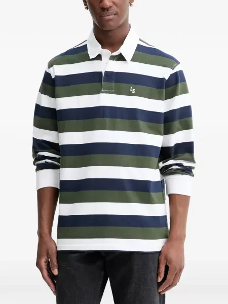 Scurt pantaloni scurți Levi's® cu broderie cu dungi alb