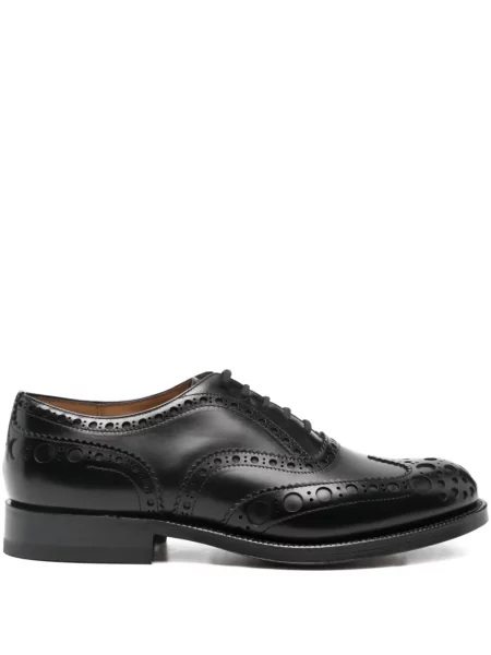 Oxford Church's din țesătură twill negru