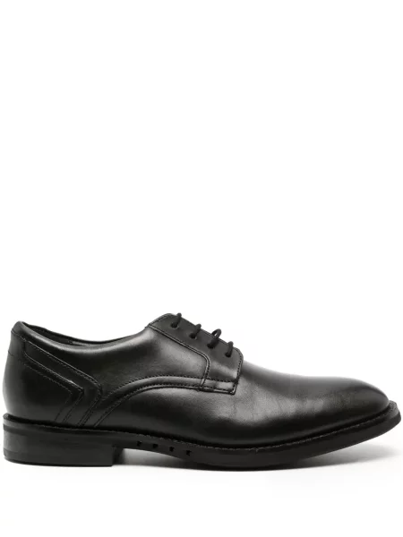 Pantofi Clarks cu șireturi din dantelă negru
