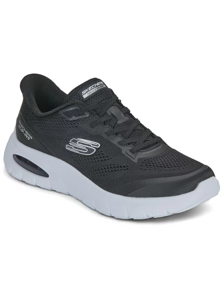 Hlačke slip Skechers črna