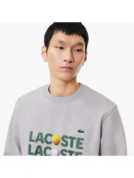 Lacoste Bluza Lacoste szara