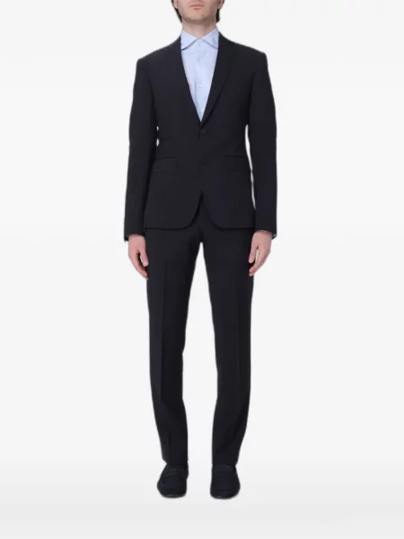 Costum Emporio Armani cu rever albastru