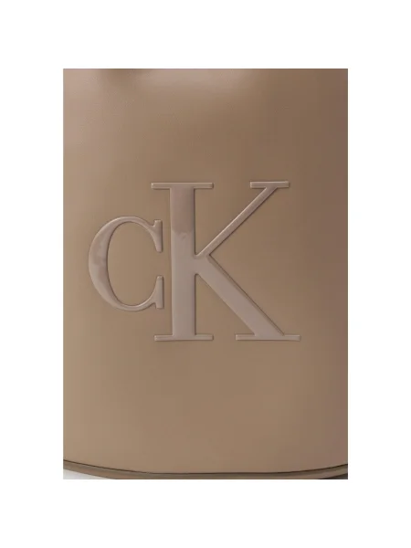 Calvin Klein Geantă tip sac taupe gri