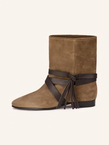 Isabel Marant Botki Rejen gruen