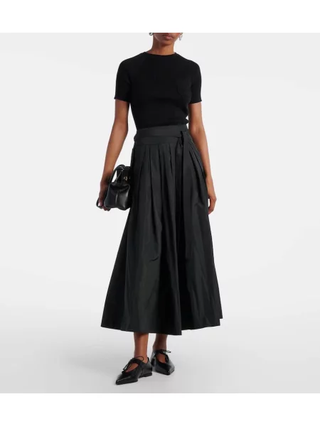 Top 's Max Mara tricotate negru