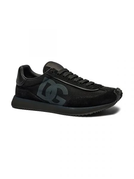 Dolce & Gabbana De piele sneakers DG CUSHION negru