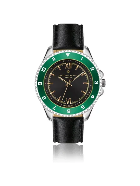 Ceas Philipp Blanc negru