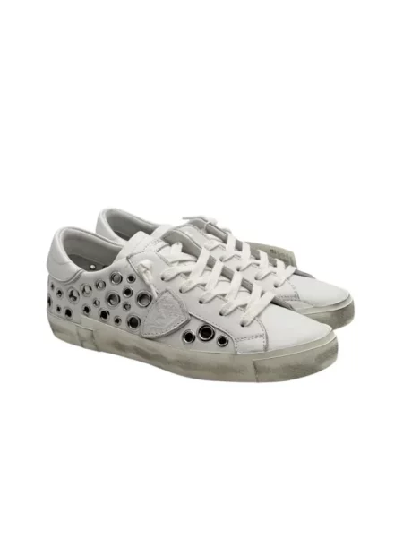 Buty do tenisa Philippe Model skórzane do tenisa białe