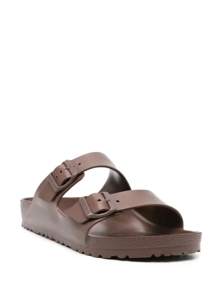 Klapki Birkenstock brązowe